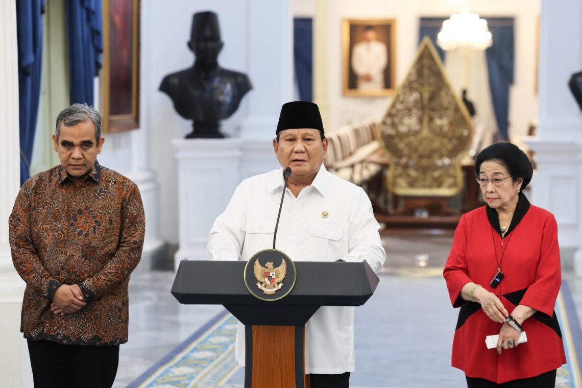 Pernyataan Sikap Presiden Prabowo Bersama Ketua Umum Partai Menyikapi Kondisi Situasi Saat Ini