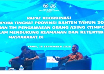 Perkuat Sinergy, Kanwil Ditjen Imigrasi Banten Gelar Rapat TIMPORA Guna Mendukung Keamanan dan Ketertiban Masyarakat