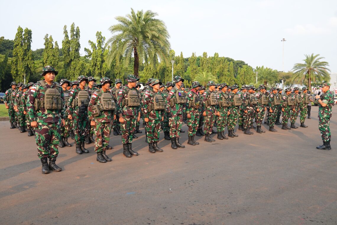 TNI AD Gelar Patroli Skala Besar, Ciptakan Jakarta Aman dan Kondusif