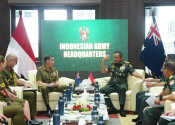 Perkuat Kerjasama Militer Kasad Indonesia dan Australia Teguhkan Persahabatan Kedua Negara