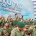KOSTRAD PASUKAN TERBAIK DEFILE MILITER DALAM ACARA HUT TNI KE-80