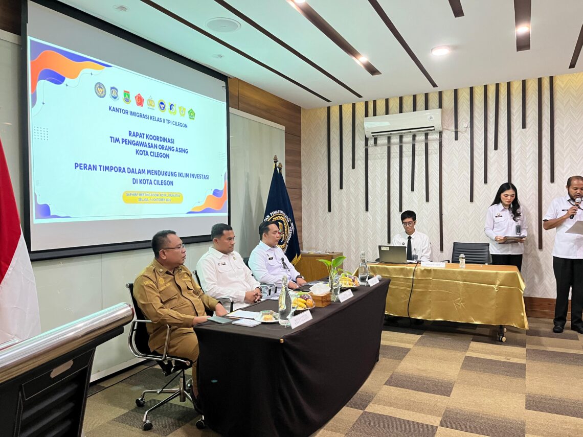 Imigrasi Cilegon dan TIMPORA Sinergy, Siap Dukung Iklim Investasi Kondusif