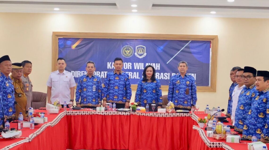 Kanwil Ditjen Imigrasi Banten Pimpin Rakor, Bahas Transformasi Desa Binaan Imigrasi Cegah TPPO dan TPPM