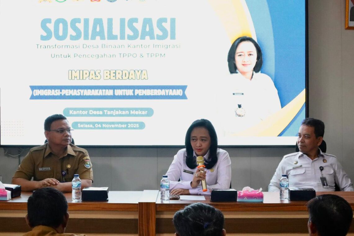 Kakanwil Ditjen Imigrasi Banten Sosialisasikan IMIPAS BERDAYA untuk Berdayakan dan Melindungi Desa Binaan dari TPPO/TPPM