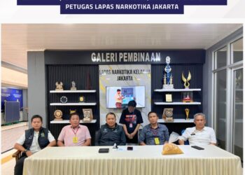 Lapas Narkotika Cipinang Kembali Amankan Pengunjung Dengan Modus Selipkan Shabu Seberat 2,45 Gram di Dalam Kemaluan