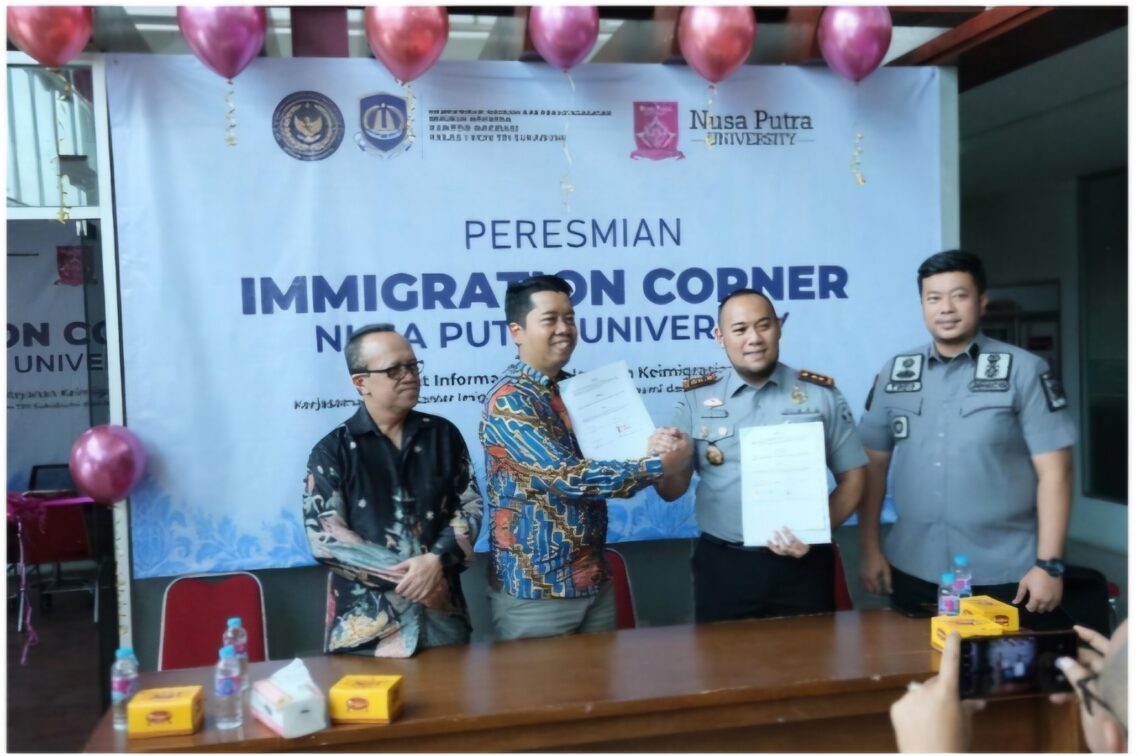 Imigrasi Sukabumi Hadirkan Immigration Corner di Universitas Nusa Putra