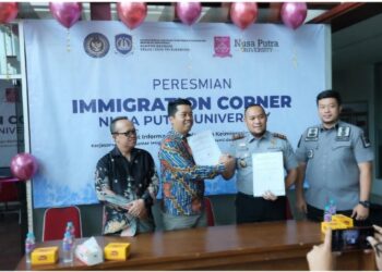 Imigrasi Sukabumi Hadirkan Immigration Corner di Universitas Nusa Putra